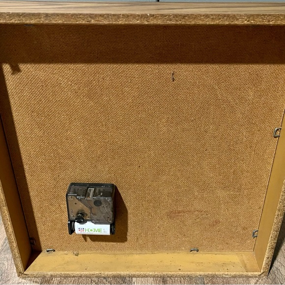 MCM Elgin Shadow Box Clock - Picture 2 of 2